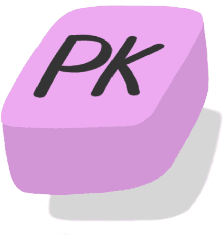 An artist illustration of the abbreviation of Pre Kindergarten or PK.