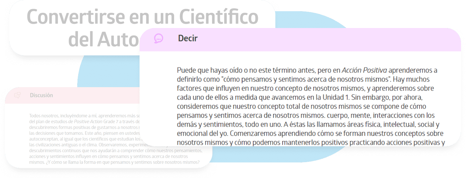 Pasela app screenshot: Translated Materials.