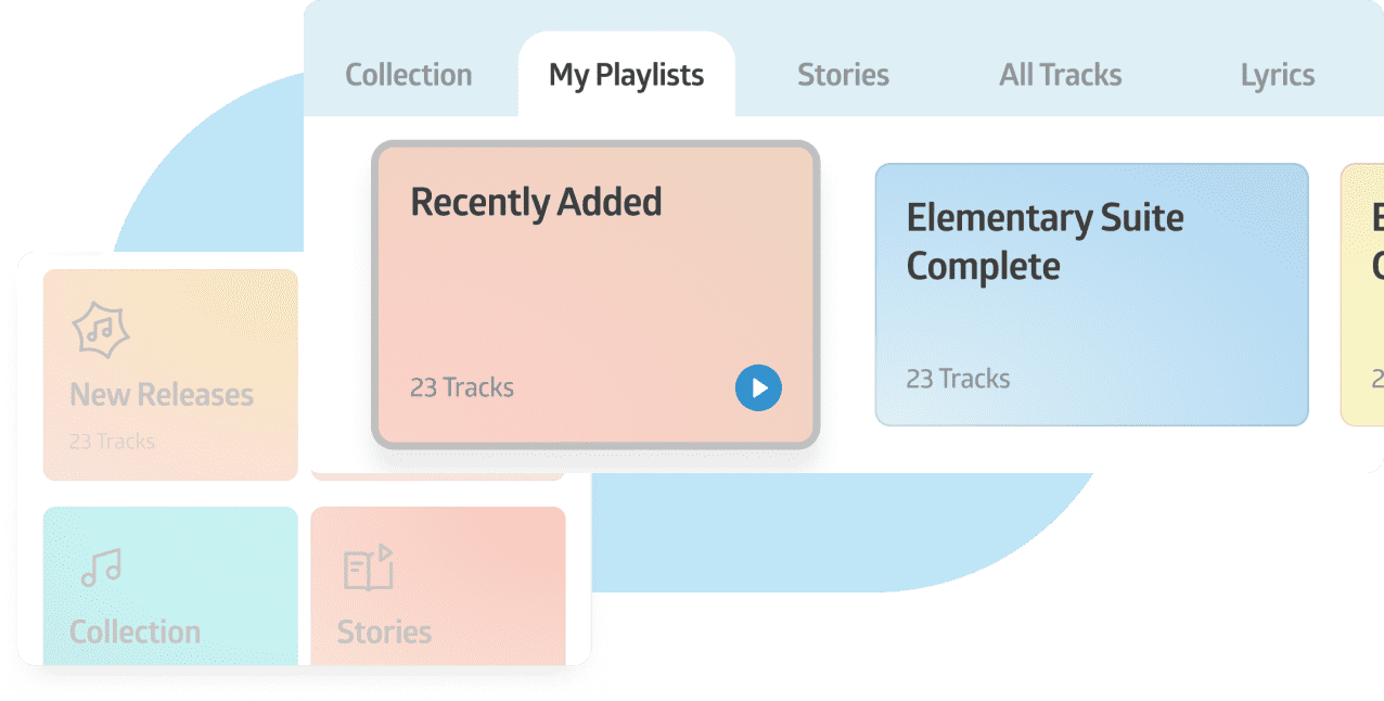 Pasela app screenshot: Exclusive Audio Catalog